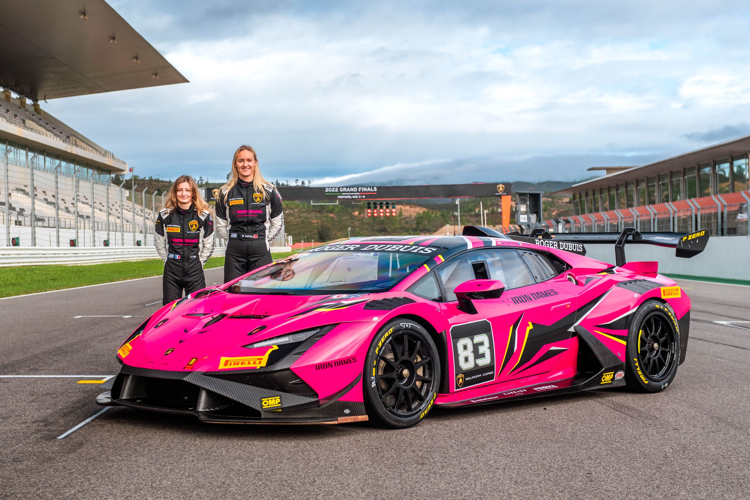 Iron Dames To Take Part In Lamborghini Super Trofeo Grand Finals In   Iron Dames Drivers Lamborghini Super Trofeo Scaled 